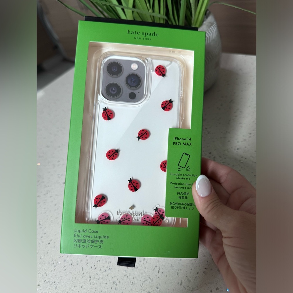 Kate Spade ♠️ Ladybug 🐞 Case for iPhone 14 Pro Max.